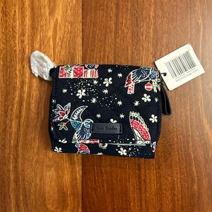Vera Bradley Holiday Owls RFID Card Case Wallet